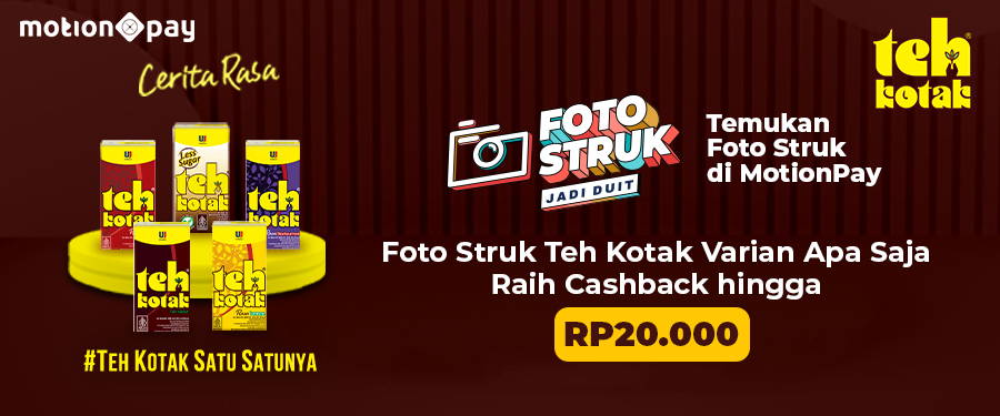 FOTO STRUK TEH KOTAK JADI DUIT!